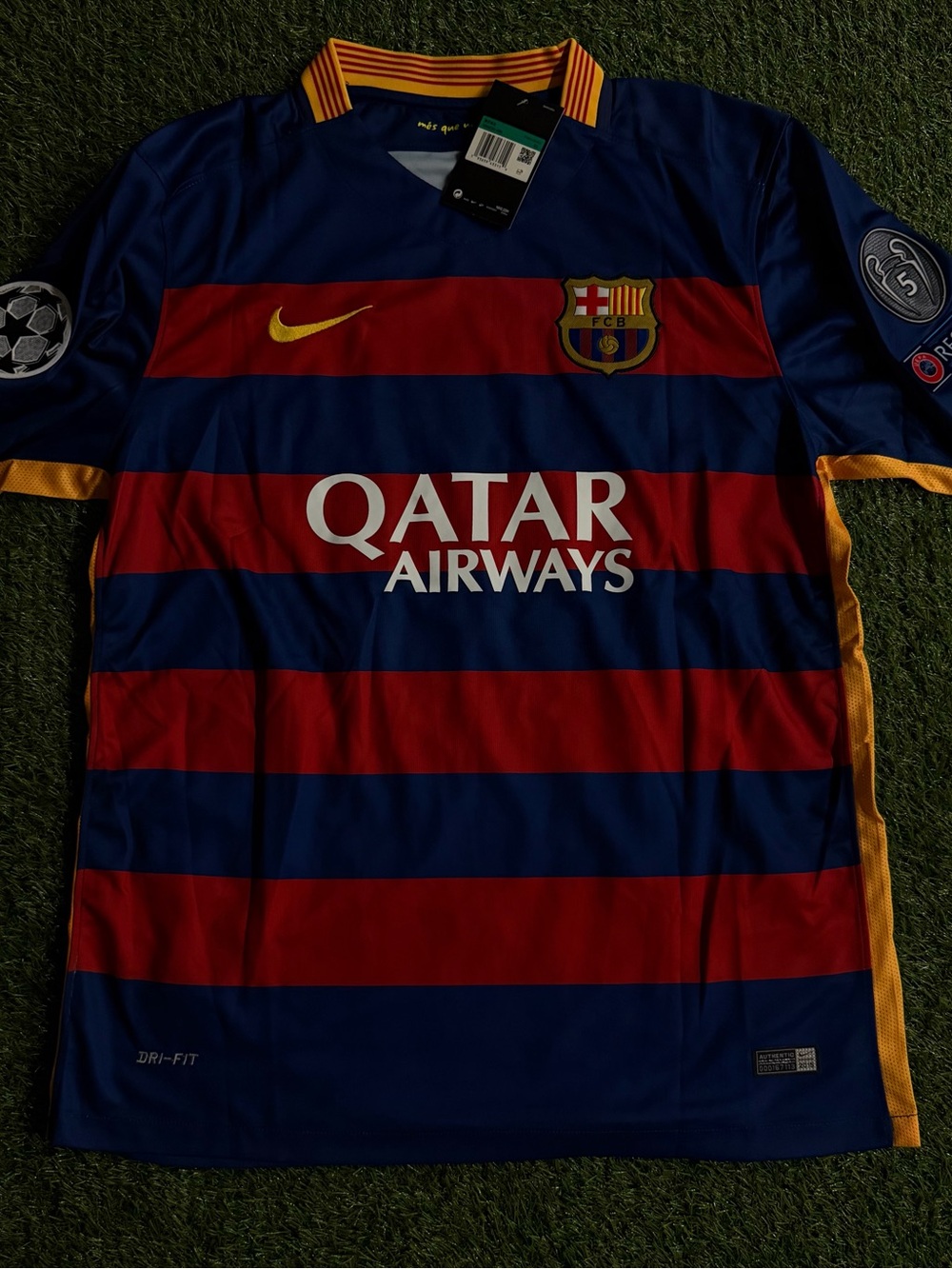Fc Barcelona 15/16 Home Messi Jersey Size XL
